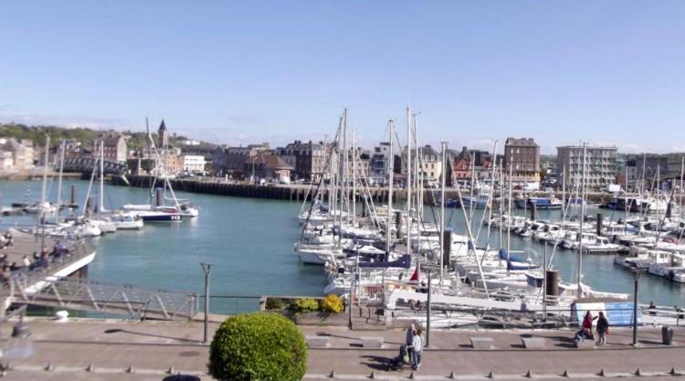 Le Quai 7 4E Lägenhet Dieppe Exteriör bild
